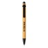Bambusowy długopis czarny P610.321 (3) thumbnail