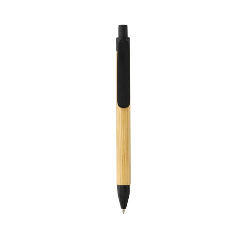 Długopis z papieru z recyklingu czarny P611.111 (1)