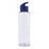 Butelka Loop transparent R-PET 600ml Transparentny / ciemnoniebieski LT98744-N0410  thumbnail