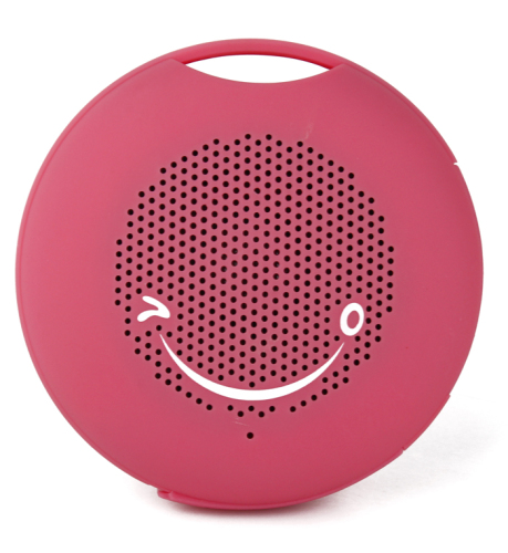 Silikonowy mini głośnik Bluetooth Różowy EG 026211 