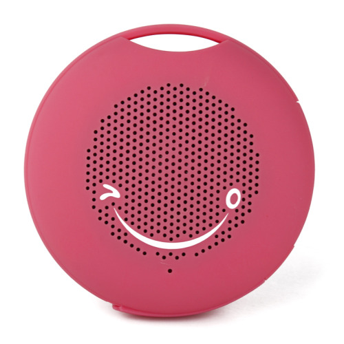 Silikonowy mini głośnik Bluetooth Różowy EG 026211 