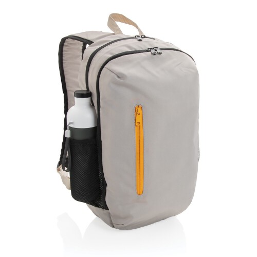 Plecak na laptopa 15” Impact AWARE™ RPET brązowy, pomarańczowy P760.170 (4)