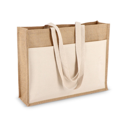 Jutowa torba na zakupy OEKO-TEX® 45 x 12 x 35 cm 320 g/m² Ecru LT95371-N0054 