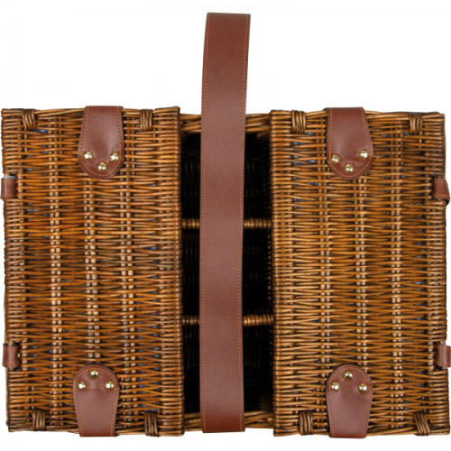 Kosz piknikowy dla 4 osób GILLIAN Brązowy 6127601 (6)