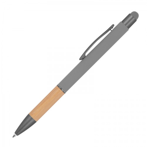 Długopis metalowy touch pen soft touch BRYGIDA Szary 1358107 (1)