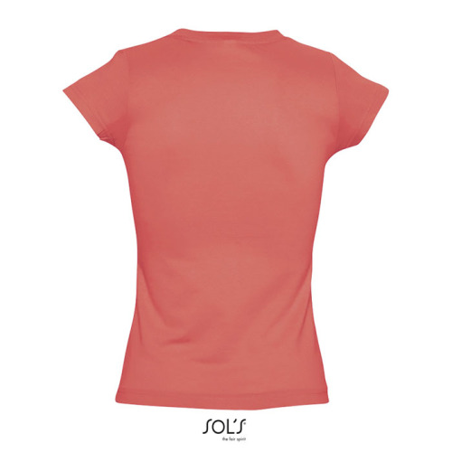 MOON Damski T-SHIRT 150g Koral S11388-CO-XL (1)