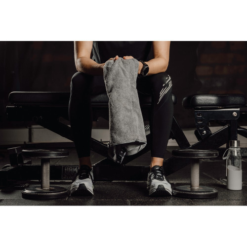 Ręcznik sportowy VINGA RPET Szary VG113-19 (5)