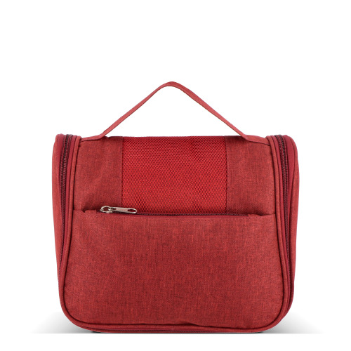 Torba podróżna na kosmetyki rPET 300D Kora Ciemnoczerwony LT95396-N0020 (4)