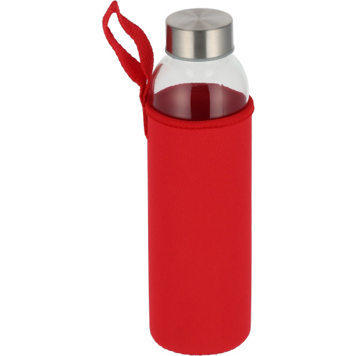 Butelka szklana KLAGENFURT 500 ml Czerwony 084205 (4)
