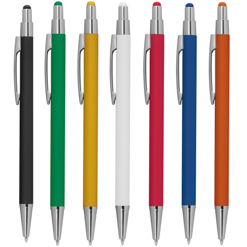 Długopis metalowy touch pen soft touch PAULA Czarny 1096403 (7)