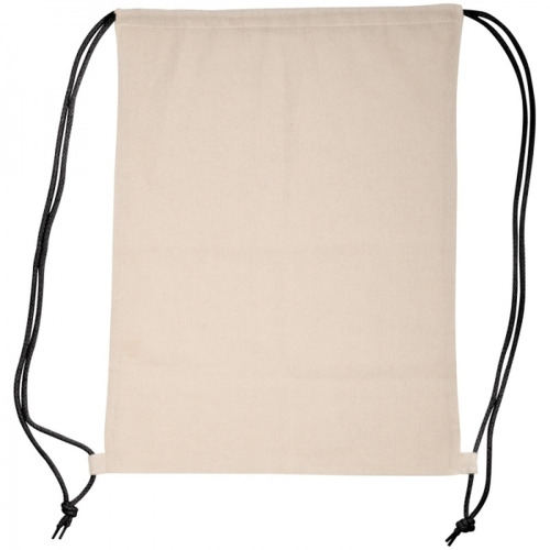 Worek sportowy bawełniany 140 g/m2 LONDONDERRY Czarny 092003 (2)