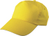Czapka z daszkiem żółty V7005-08  thumbnail