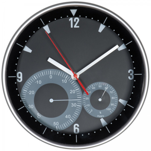 Zegar ścienny GEORGE Czarny 4122303 