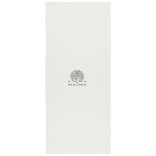 Lucas ręcznik sportowy RPET 30x80 cm Biały 11350101 (1)