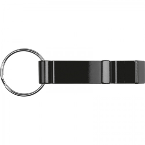 Brelok metalowy otwieracz do butelek ADRIANO Czarny 8232503 (6)