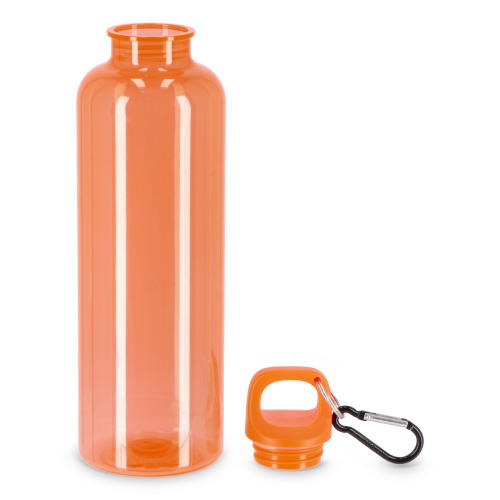 Butelka na wodę Noa R-PET 750 ml Przezroczysty Transparentny / pomarańczowy LT98914-N0426 (5)