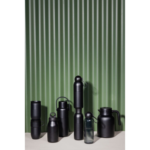 BUTELKA TERMICZNA TRULS, CZARNY Czarny 5018685- (1)