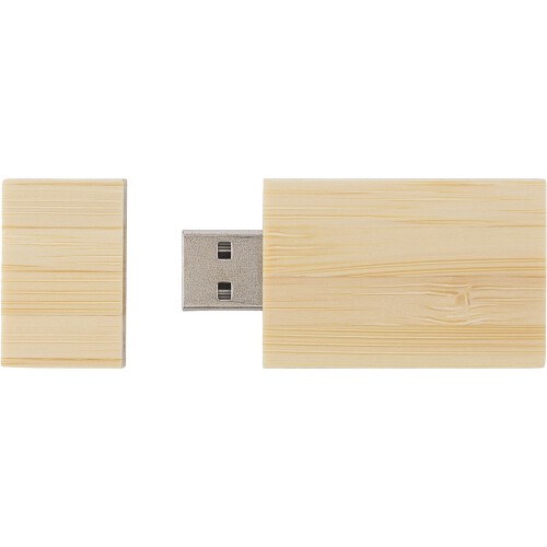 Bambusowa pamięć USB 32 GB beżowy V0346-20 (4)