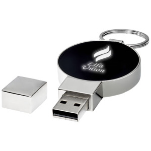 Okrągła podświetlana pamięć USB