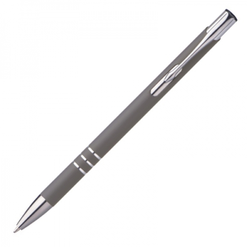 Długopis metalowy soft touch NEW JERSEY grafitowy 055577 (3)