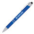 Długopis plastikowy touch pen z podświetlanym logo WORLD niebieski 089204 (6) thumbnail
