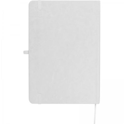 Notatnik A5 w linie z PU z recyklingu CLEO Biały 2374806 (5)