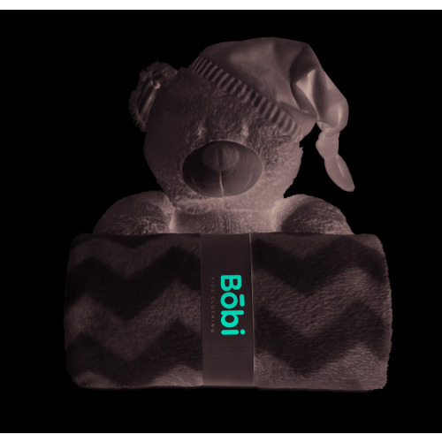 Duży miś z kocem Szary MO9841-07 (7)