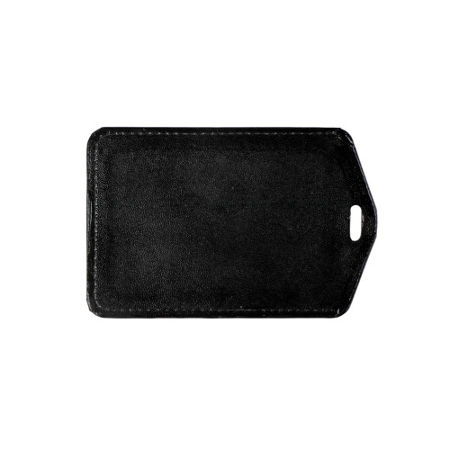 Smycz reklamowa z identyfikatorem Czarny V2976-03 (3)