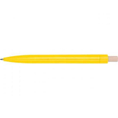 Długopis z recyklingu BOA VISTA żółty 528208 (3)