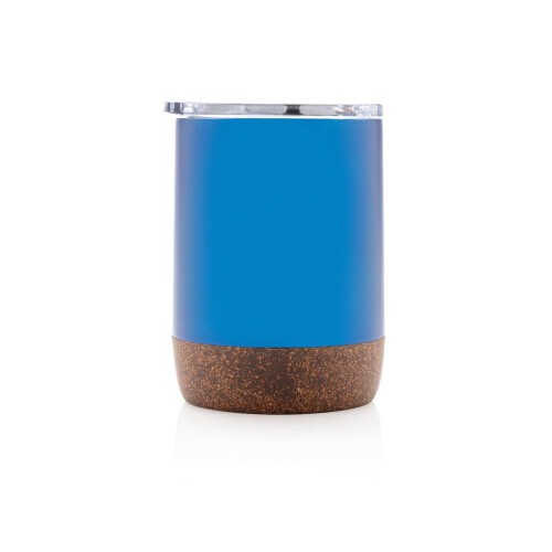 Korkowy kubek termiczny 180 ml niebieski P432.265 (2)