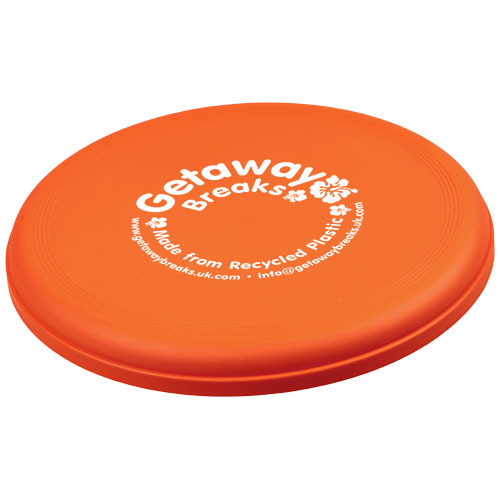 Orbit frisbee z tworzywa sztucznego pochodzącego z recyklingu Pomarańczowy 12702931 (1)