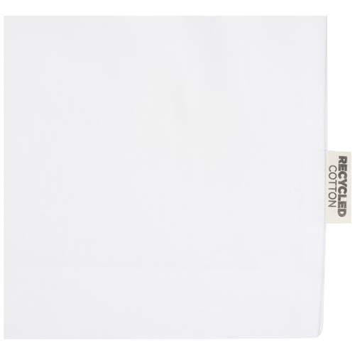 Madras torba na zakupy z bawełny z recyklingu z certyfikatem GRS 140 g/m² z dnem Biały 12073301 (5)