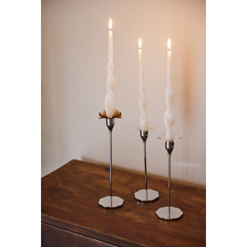 Osłonki na świecę VIVA 2-szt, przezroczysty Transparentny 5018443- (3)