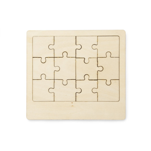 Puzzle drewniane WOODSY Naturalny 15019-17 (2)