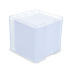 Blok 10x10x10cm w pudełku kostkowym z przegródkami na artykuły biurowe Transparentny LT91767-N0004 (2) thumbnail