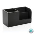 Organizer na biurko, PU z recyklingu Black P300.221  thumbnail