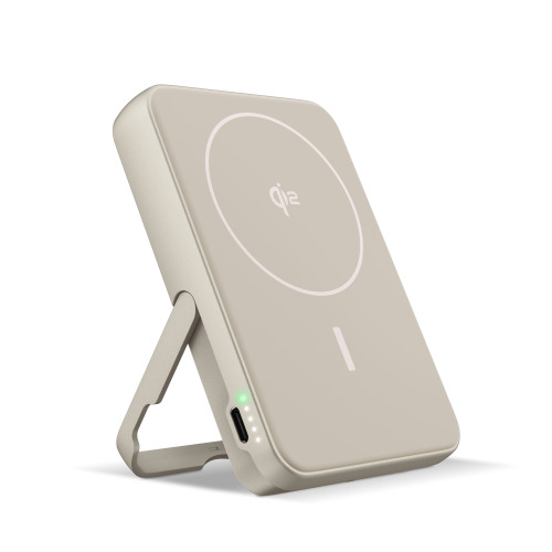 Fresh 'n Rebel Powerbank bezprzewodowy 10000 mAh kompatybilny z MagSafe Beżowy LT49745-N0055 