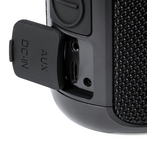 Głośnik bezprzewodowy 2x5W TWS, lampka LED Czarny V1120-03 (7)