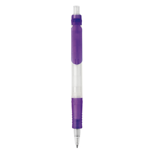 Długopis Vegetal Pen Clear przejrzysty Ecru / purpurowy LT87540-N5472 (3)