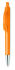 Przyciskany długopis przezroczysty pomarańczowy MO8813-29 (3) thumbnail