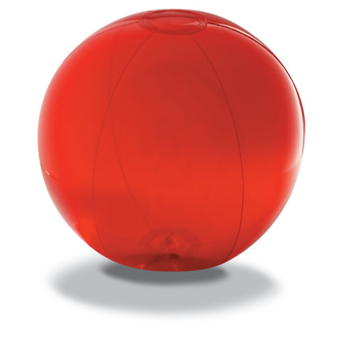 Piłka plażowa z PVC czerwony IT2216-05 (2)