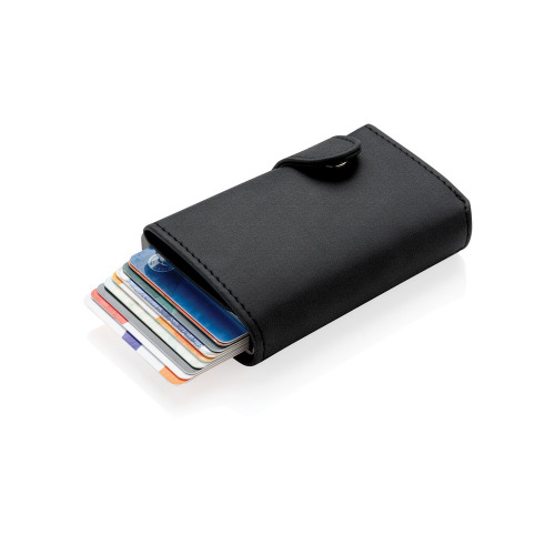 Etui na karty kredytowe, portfel, ochrona RFID Czarny P850.341 