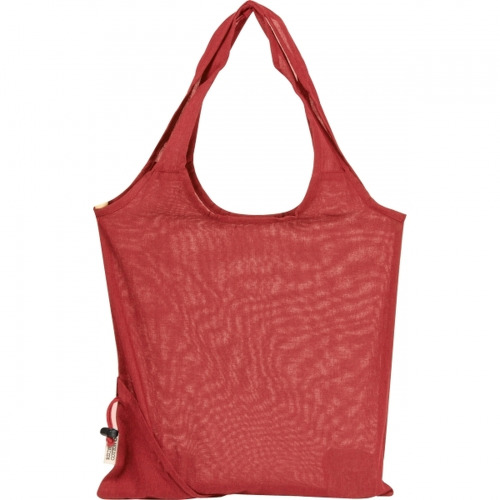 Torba bawełniana z recyklingu 118 g/m2 Modena Czerwony 526205 (3)