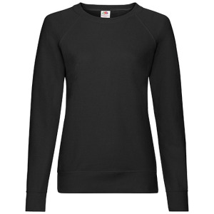 Bluza Damska Raglanowa Lekka Nieczesany Fleece