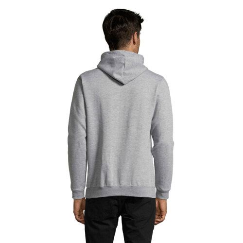 SNAKE sweter z kapturem grey melange S47101-GY-M (1)