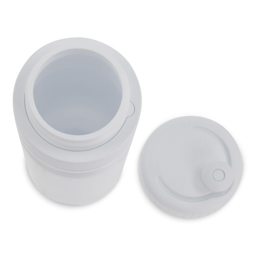 Bidon sportowy z obwódką  750ml Biały / biały LT98786-N0101 (4)