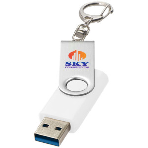 Rotate pendrive wyposażony w interfejs USB 3.0 z łańcuchem do kluczy