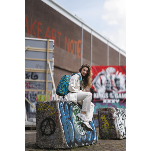 Bobby Soft "Art" plecak chroniący przed kieszonkowcami Niebieski P705.865 (16)