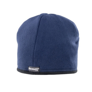 Czapka Dwustronna Polarowa Niemechacaca sie - Navy & Black