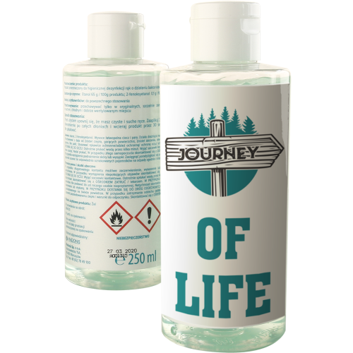 Żel antybakteryjny - do dezynfekcji rąk 250ml Zielony SG929702 (2)